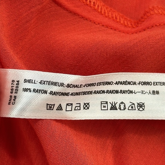 Intimately Free People Cascades Coral Red Tank Top Size Small - Picture 12 of 12